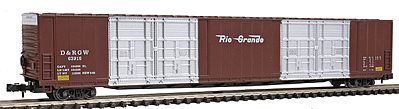 Con-Cor 555613 N Scale 86' Hi-Cube 8-Door Box Car -- Denver & Rio Grande Western