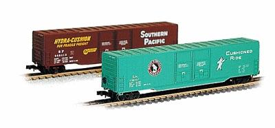 Con-Cor 557001 N Scale 60' Double Door Box -- Southern Pacific