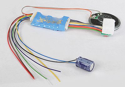 Con-Cor 6017 HO Scale Sound & DCC Decoder -- Fits Reading Crusader Locomotive