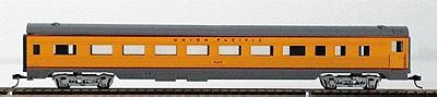 Con-Cor 70112 HO Scale 85' Streamlined Coach - Assembled w/McHenry Couplers -- Union Pacific (yellow, gray)