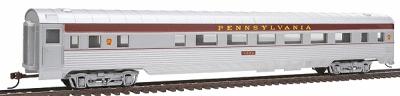 Con-Cor 708 HO Scale 85' Streamlined Corrugated Side Coach -- Pennsylvania Railroad "Senator"