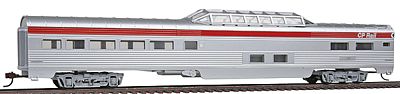 Con-Cor 71109 HO Scale 85' Streamline Corrugated Dome Car -- Canadian Pacific