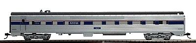 Con-Cor 72110 HO Scale 85' Streamlined Car - Assembled w/McHenry Couplers -- Dining Car - Amtrak Phase IV Paint Scheme