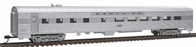 Con-Cor 722 HO Scale 85' Streamline Corrugated Side Diner -- Santa Fe