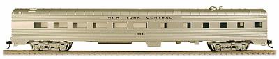 Con-Cor 725 HO Scale 85' Streamline Corrugated Side Diner -- New York Central
