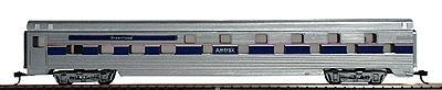 Con-Cor 75110 HO Scale 85' Streamlined Car - Assembled w/McHenry Couplers -- Slumbercoach - Amtrak Phase IV Paint Scheme
