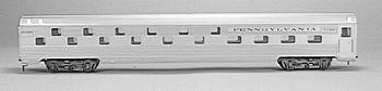 Con-Cor 753 HO Scale 85' Streamline Corrugated Side Budd Slumbercoach Sleeper -- Pennsylvania Railroad