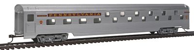 Con-Cor 758 HO Scale 85' Streamline Corrugated Side Budd Slumbercoach Sleeper -- Pennsylvania Railroad "Senator"