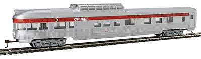 Con-Cor 77109 HO Scale 85' Streamline Corrugated Dome-Observation Car -- Canadian Pacific