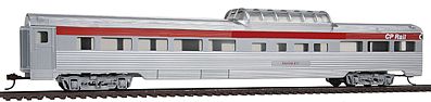 Con-Cor 78109 HO Scale 85' Streamline Corrugated Budd Dome Car -- Canadian Pacific