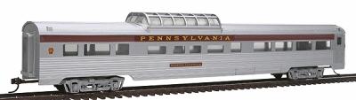 Con-Cor 783 HO Scale 85' Streamline Corrugated Side Dome -- Pennsylvania Railroad