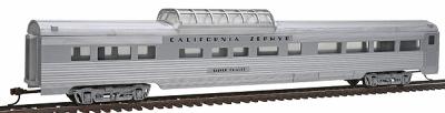 Con-Cor 786 HO Scale 85' Streamline Corrugated Side Dome -- "California Zephyr"