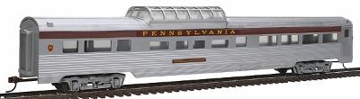 Con-Cor 788 HO Scale 85' Streamline Corrugated Side Dome -- Pennsylvania Railroad "Senator"