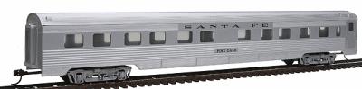Con-Cor 792 HO Scale 85' Streamline Corrugated 10-6 Sleeper -- Santa Fe