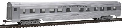 Con-Cor 795 HO Scale 85' Streamline Corrugated 10-6 Sleeper -- New York Central