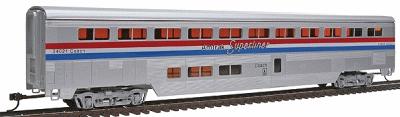 Con-Cor 802 HO Scale 85' Streamlined Superliner Amtrak Phase III -- Coach