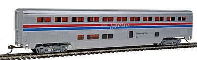 Con-Cor 831 HO Scale 85' Streamlined Superliner Amtrak Phase II -- Sleeper