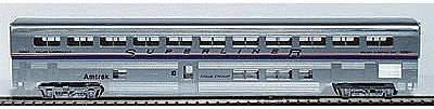 Con-Cor 833 HO Scale 85' Streamlined Superliner Amtrak Phase IV -- Sleeper