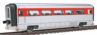 Con-Cor 8805 HO Scale AeroTrain Add-on Coach -- Santa Fe