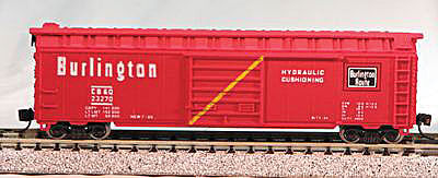 Con-Cor 8903 N Scale 50' Panel Box CB&Q #1