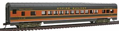 Con-Cor 903 HO Scale 72' Smooth-Side Coach - Ready to Run -- Great Northern "Empire Builder"