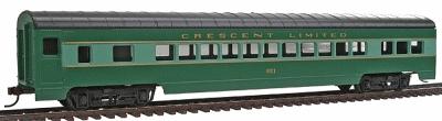 Con-Cor 904 HO Scale 72' Smooth-Side Coach - Ready to Run -- Southern "Crescent Limited"