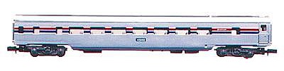 Con-Cor 906 HO Scale 72' Smooth-Side Coach - Ready to Run -- Amtrak (Phase II)