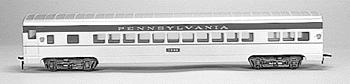 Con-Cor 917 HO Scale 72' Smooth-Side Coach - Ready to Run -- Pennsylvania Railroad "Senator"