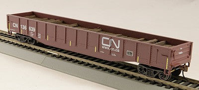 Con-Cor 92128 HO Scale Gondola w/Tie Load - Ready to Run -- Canadian National #2