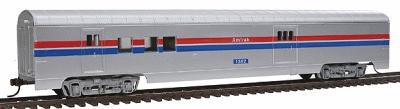 Con-Cor 926 HO Scale 72' Smooth-Side Railway Post Office - Ready to Run -- Amtrak (Phase II)