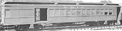 Con-Cor 94045 HO Scale mBM62 Baggage/Mail Car & mP54 Coach Set Assembled -- Pennsylvania-Reading Seashore Lines #1