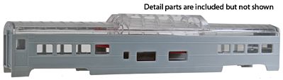 Con-Cor 940 HO Scale 72' Smooth-Side Dome - Ready to Run -- Undecorated