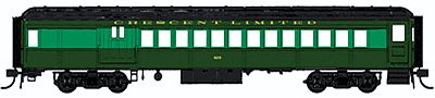Con-Cor 94365 HO Scale Heavyweight 65' Branchline Combine w/Lights - Ready to Run -- Southern Crescent (2-Tone Green)