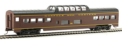 Con-Cor 947 HO Scale 72' Smooth-Side Dome - Ready to Run -- Norfolk & Western