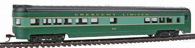 Con-Cor 964 HO Scale 72' Smooth-Side Observation - Ready to Run -- Southern "Crescent Limited"