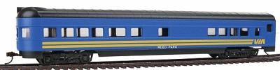 Con-Cor 972 HO Scale 72' Smooth-Side Observation - Ready to Run -- VIA Rail Canada