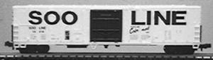 Con-Cor 9807 HO Scale 57' Mechanical Reefer -- Soo Line