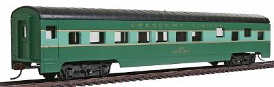 Con-Cor 984 HO Scale 72' Smooth-Side Sleeper - Ready to Run -- Southern "Crescent Limited"