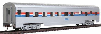 Con-Cor 986 HO Scale 72' Smooth-Side Sleeper - Ready to Run -- Amtrak (Phase II)