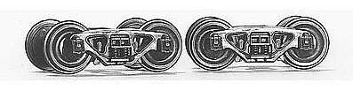 Con-Cor 99250 HO Scale Freight Trucks -- Bettendorf w/Celcon 33" Wheelset 1 Pair