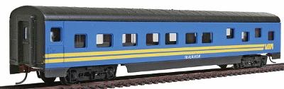 Con-Cor 992 HO Scale 72' Smooth-Side Sleeper - Ready to Run -- VIA Rail Canada