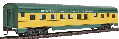 Con-Cor 996 HO Scale 72' Smooth-Side Sleeper - Ready to Run -- Chicago & North Western