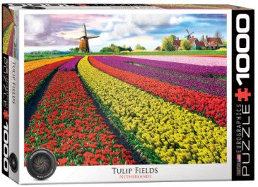 Eurographics 65326 Tulip Fields, Netherlands Puzzle (1000pc)