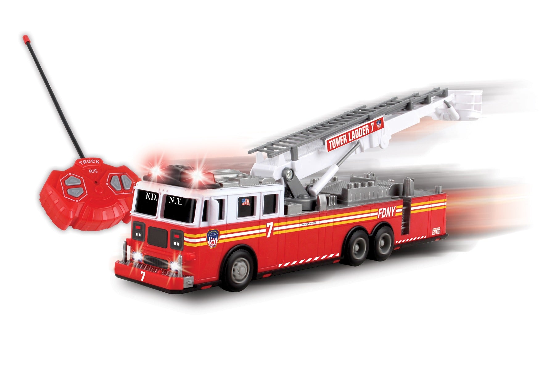 Daron Radio Control NY57377 Fdny Aerial Scope Radio Control Fire Truck