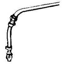 Cal Scale 277 HO Air Hoses (4) (Brass) (D)