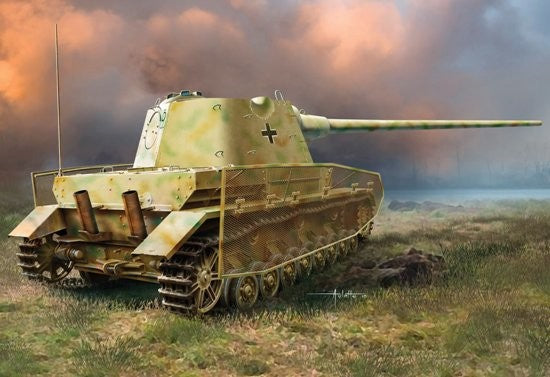 Dragon Models 6824 1/35 PzKpfw IV Tank w/Panther F Turret