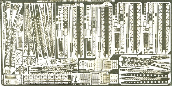 Toms Model Works 3580 1/350 IJN Light & Heavy Cruiser Detail Set