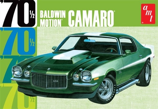 AMT Models 855 1/25 1970-1/2 Baldwin Motion Chevy Camaro Car (Green)