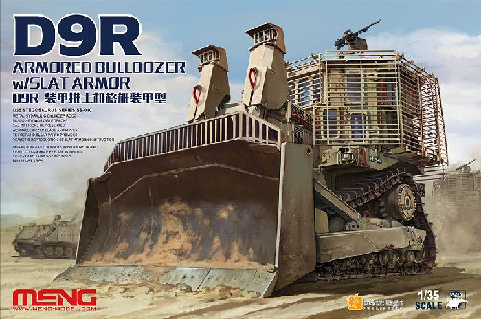 Meng Models SS10 1/35 D9R Armored Bulldozer w/Slat Armor