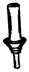 Custom Finishing 107 HO Scale Whistles -- With Shield